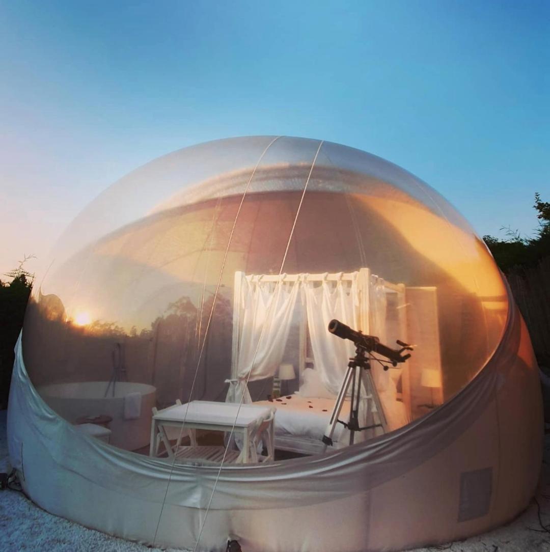 Hotel Burbujas Astronomicas Albarari Sanxenxo Extérieur photo