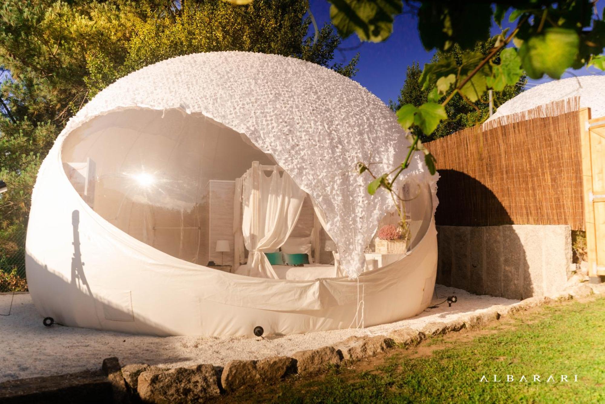 Hotel Burbujas Astronomicas Albarari Sanxenxo Extérieur photo